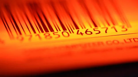 Bar Code Label Stock Footage 35034673