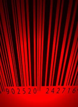 Bar code label Stock-Illustration