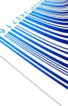 Bar code label Stock Illustration