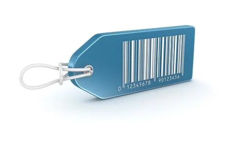 Bar Code Label Stock-Illustration