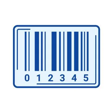 Bar code line icon. Stock Illustration