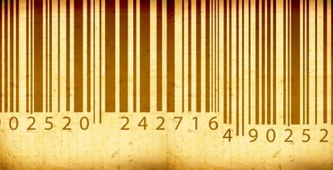 Bar code Foto stock