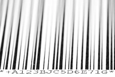 Bar code Foto stock