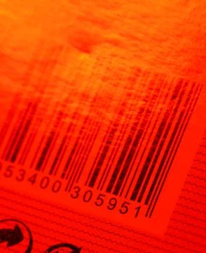 Bar code Foto stock