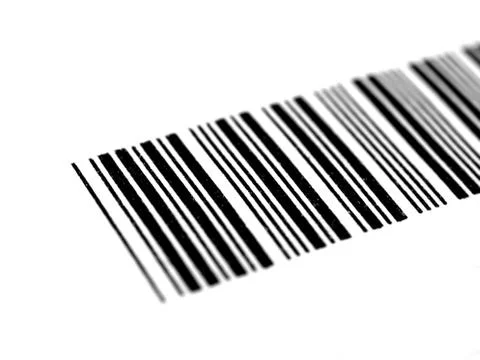Bar code Foto stock