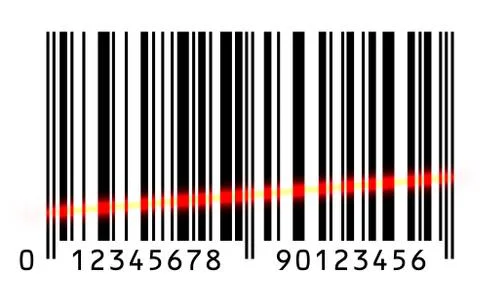 Bar Code Reader Stock Illustration