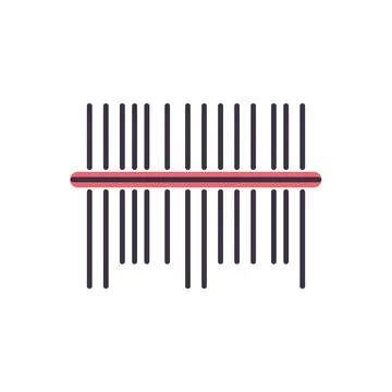 Bar Code related vector icon 스톡 일러스트