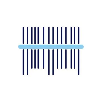 Bar Code related vector icon Stock-Illustration
