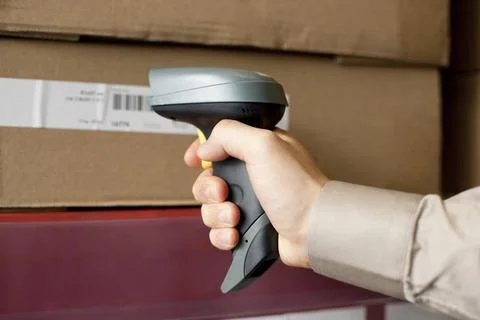  Bar code scanner Beijing China Copyright: xLanexOateyx bji02700031 Foto stock