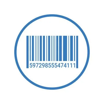 Bar code Scanner Icon / Or-code Stock-Illustration