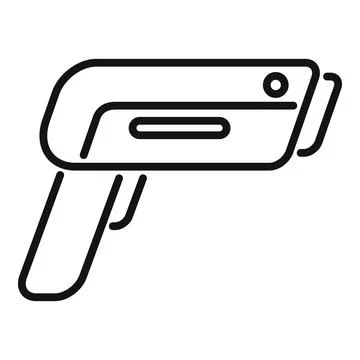 Bar code scanner icon outline vector. Scan smart check 스톡 일러스트