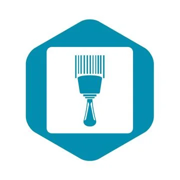 Bar code scanner icon simple 스톡 일러스트