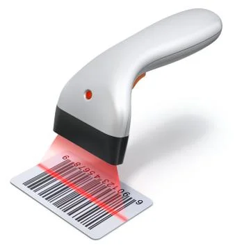 Bar Code Scanner Stock Illustration