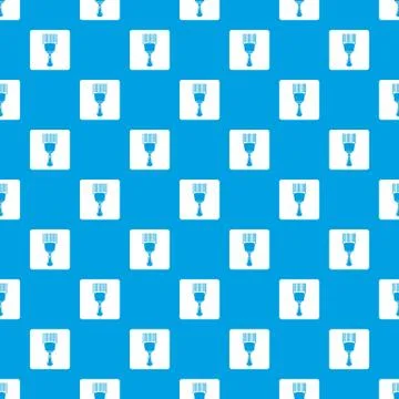 Bar code scanner pattern seamless blue イラスト素材