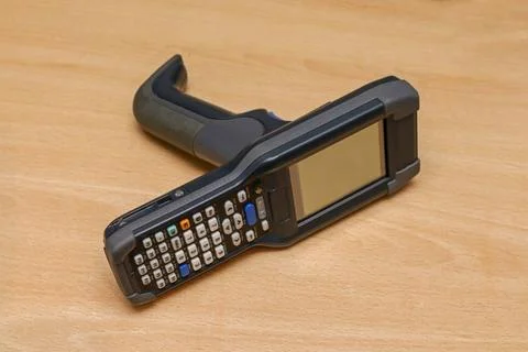 Bar Code Scanner Reader Handheld Barcode Scanner Reader Portable Computer ... Stock-Fotos