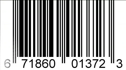 Bar-code scanning - digital animation Vidéo 487046
