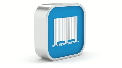 Bar code sign Video stock 21076345
