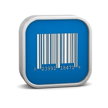 Bar code sign Stock-Fotos