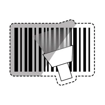Bar code symbol Illustrazione stock