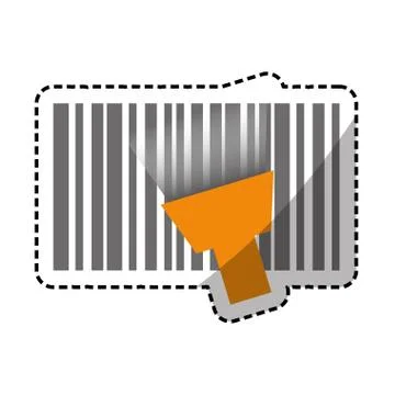 Bar code symbol Illustrazione stock