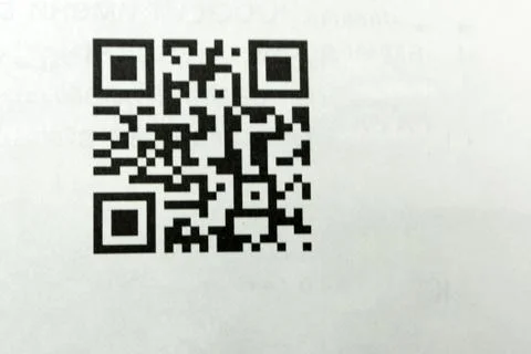 Bar code on white background market nation, 写真素材