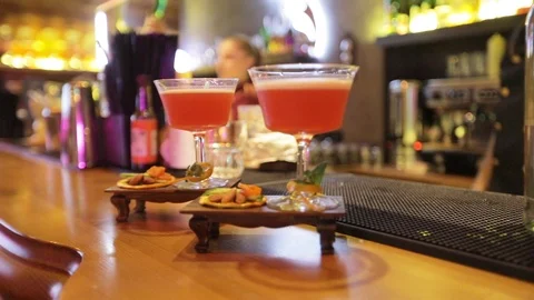 Bar counter Stock Footage 103307437