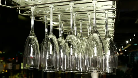 Bar counter. Stock Footage 166703256