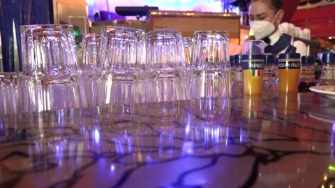Bar counter Stock Footage 251741039