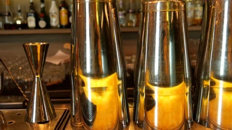 Bar counter in the hotel Stock-Footage 119919066