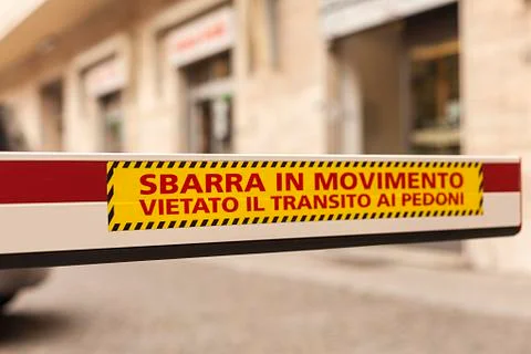 Bar danger Foto stock
