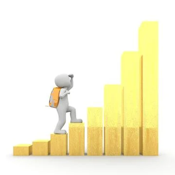 Bar graph 11 Stock Illustration