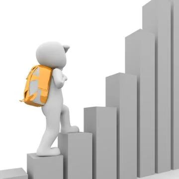 Bar graph 12 Stock Illustration