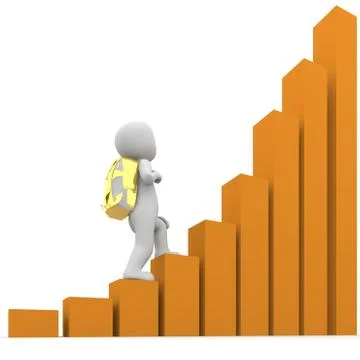 Bar graph 13 Stock Illustration