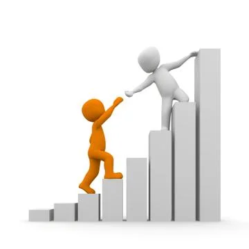 Bar graph 9 Stock Illustration