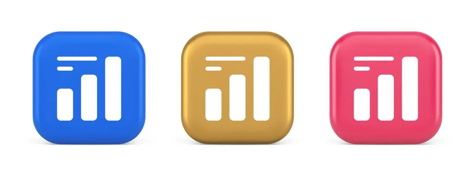 Bar graph business analyzing button diagram profit progress stock market st.. Stock Illustration