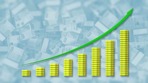 Bar graph chart diagram Stockbeeldmateriaal 113205951