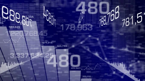 Bar graph data and charts. Stock Footage 65110938