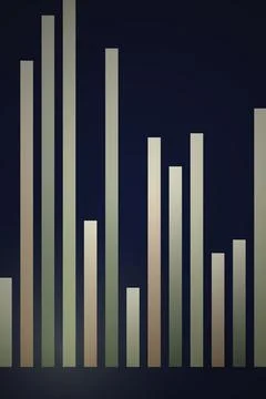 Bar Graph Data Visualization Stock Illustration