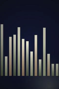 Bar Graph Data Visualization Stock Photos