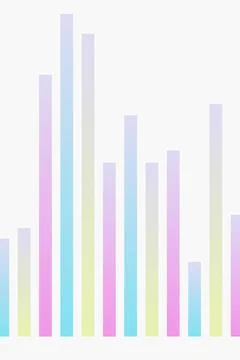 Bar Graph Data Visualization Stock Photos