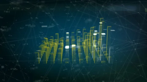 Bar graph. Stock Footage 62797424