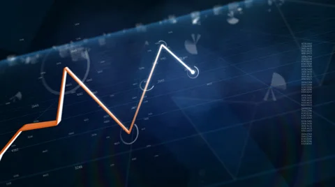 Bar graph. Stock Footage 62800401