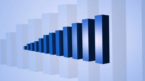 Bar Graph Growing Stock Footage