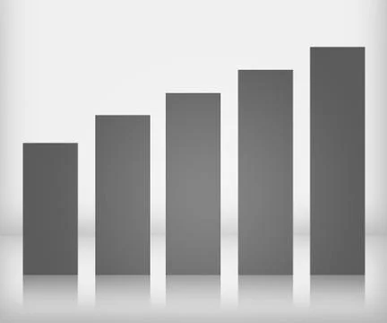 Bar graph Stock Illustration