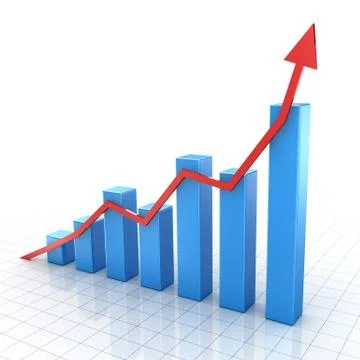 Bar graph Stock Illustration