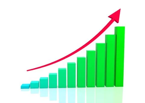 Bar Graph Stock Illustration