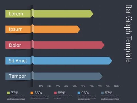 Bar Graph Stock Illustration