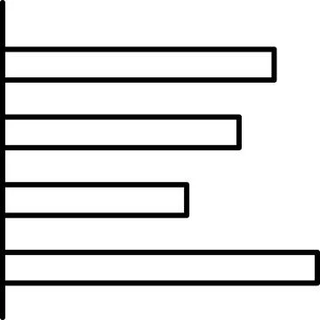 Bar graph line icons set. Graph, Line, Bar, Chart, Diagram, Report, Statistics Stock Illustration