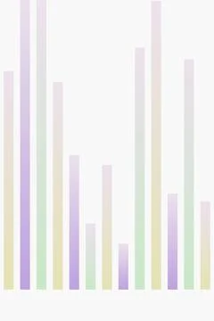 Bar Graph Showing Variable Data Points Stock Photos