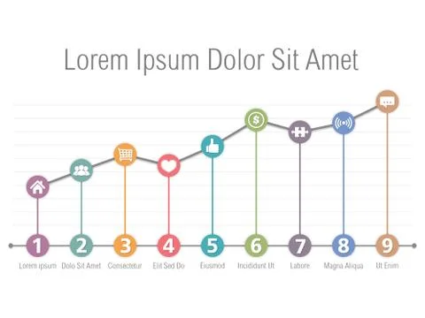 Bar Graph Template Stock-Illustration